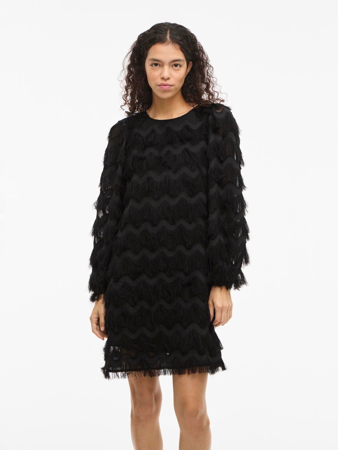 VIPESUA Short Dress - Black - VERO MODA & VILA Bergvik